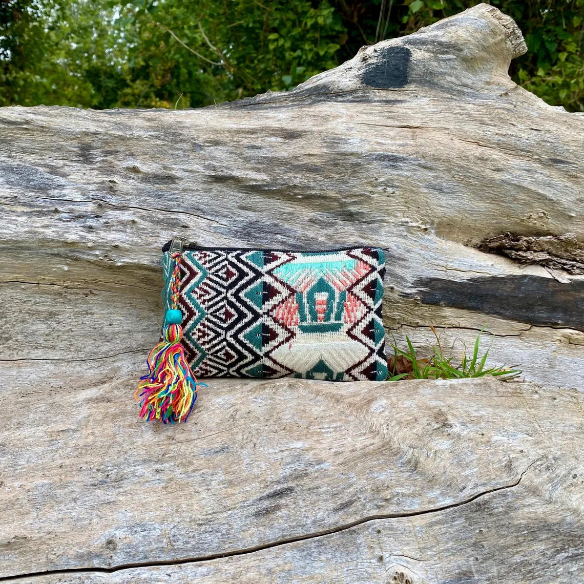 Upcycled Hand-loomed Purse - Dusk