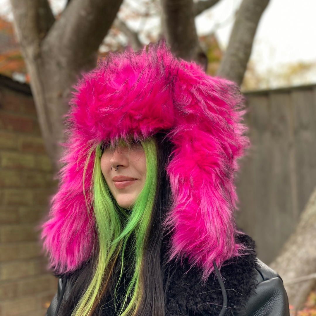 Warm Faux Fur Massive Mink Trapper Hat