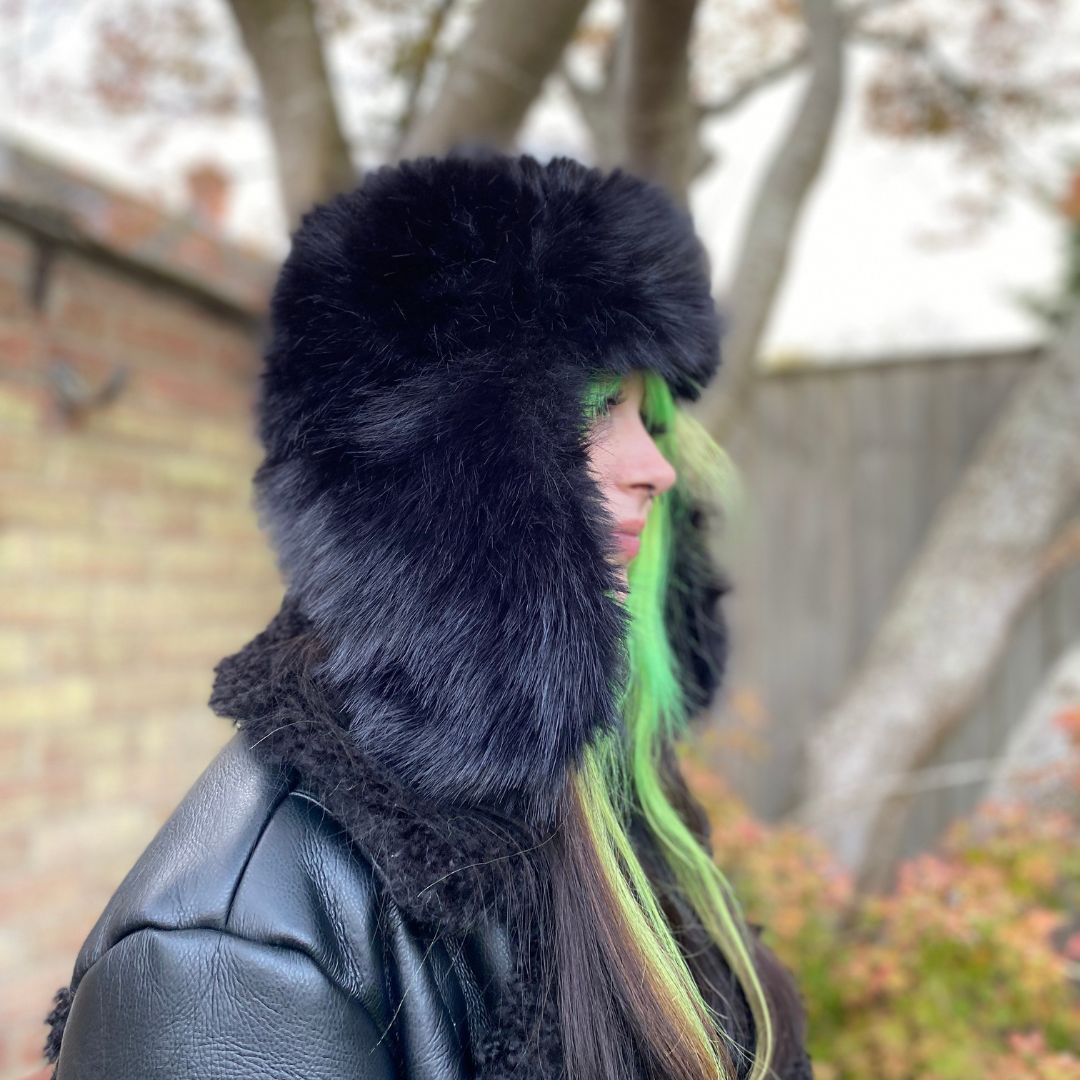 Warm Faux Fur Mink Trapper Hat