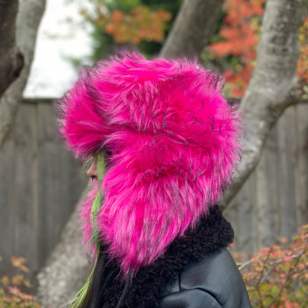 Warm Faux Fur Massive Mink Trapper Hat