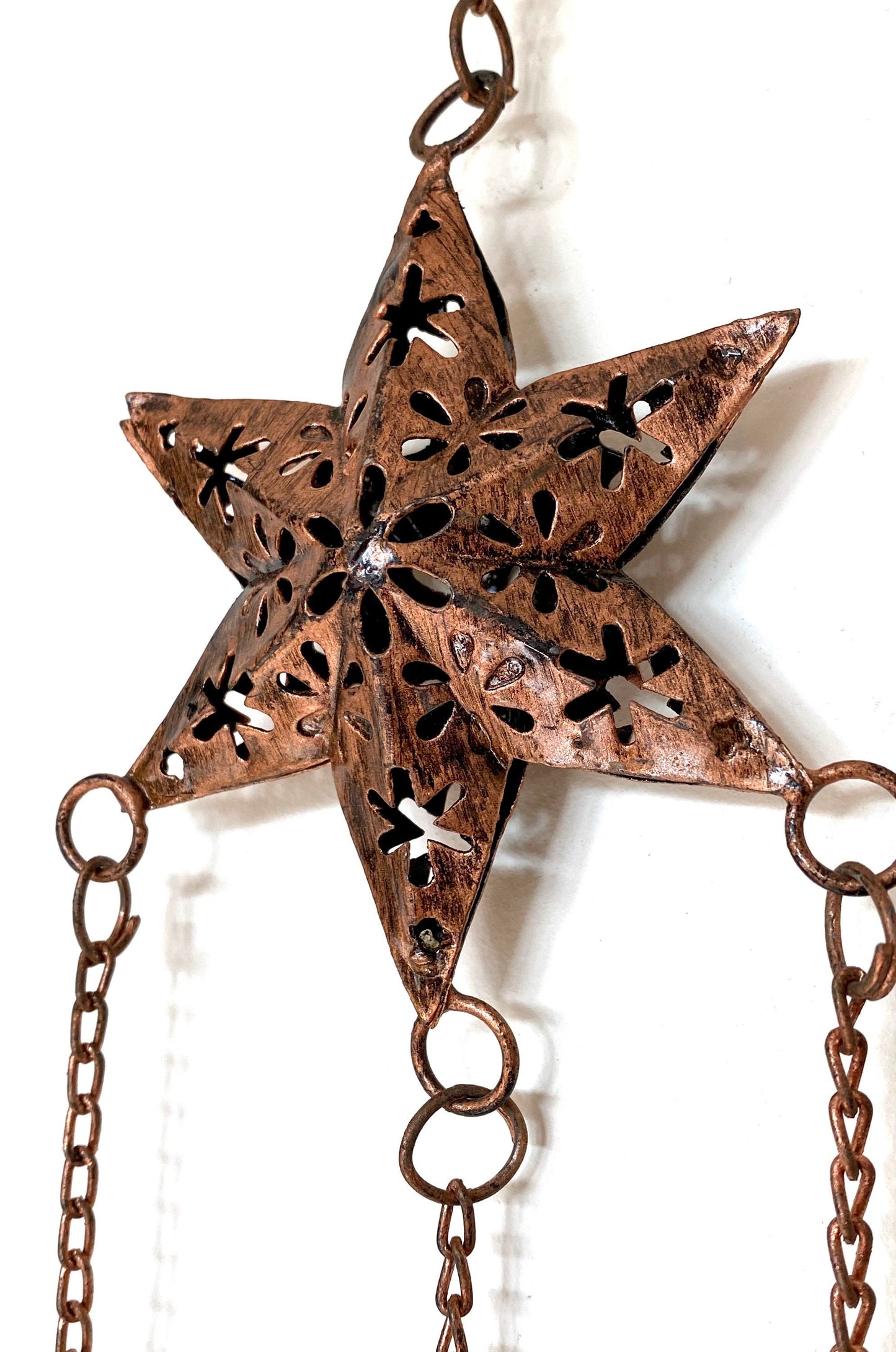 Hanging Brass Star Wind Chime