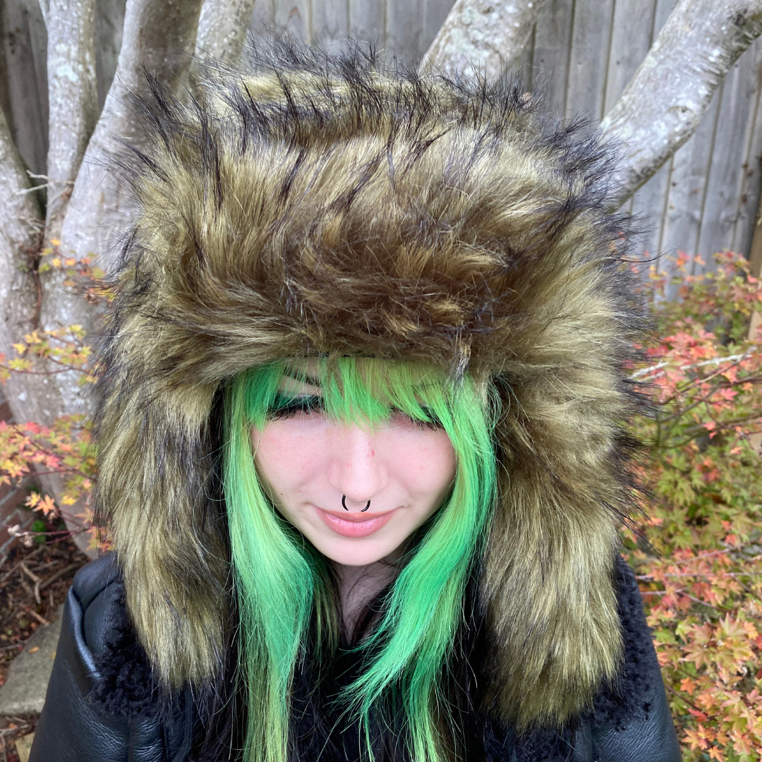 Warm Faux Fur Massive Mink Trapper Hat