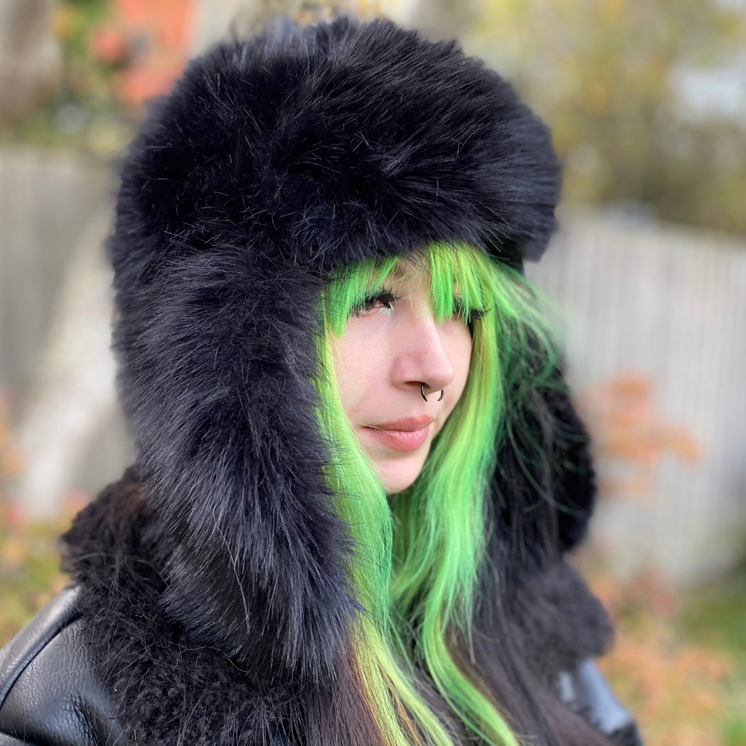 Warm Faux Fur Mink Trapper Hat