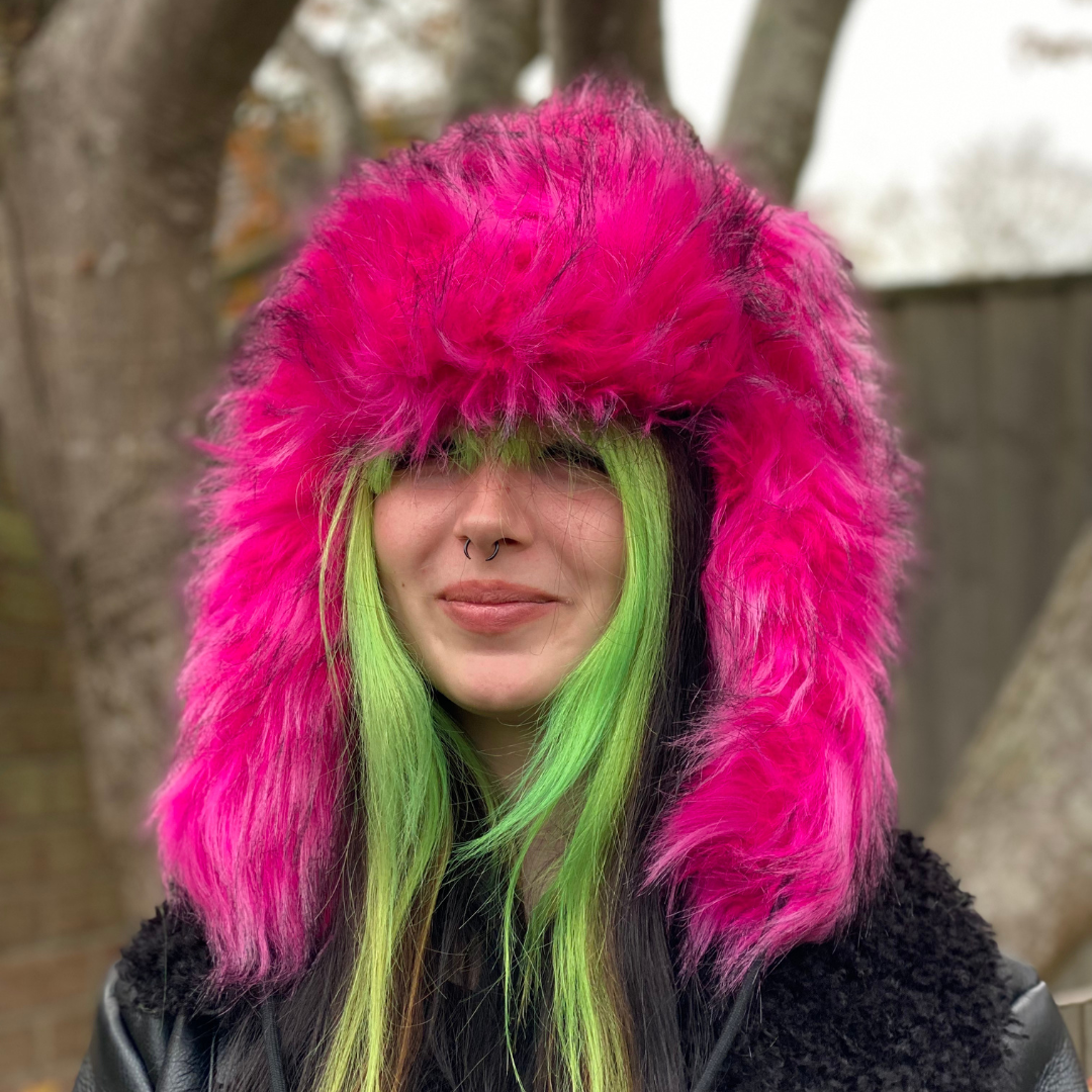 Warm Faux Fur Massive Mink Trapper Hat