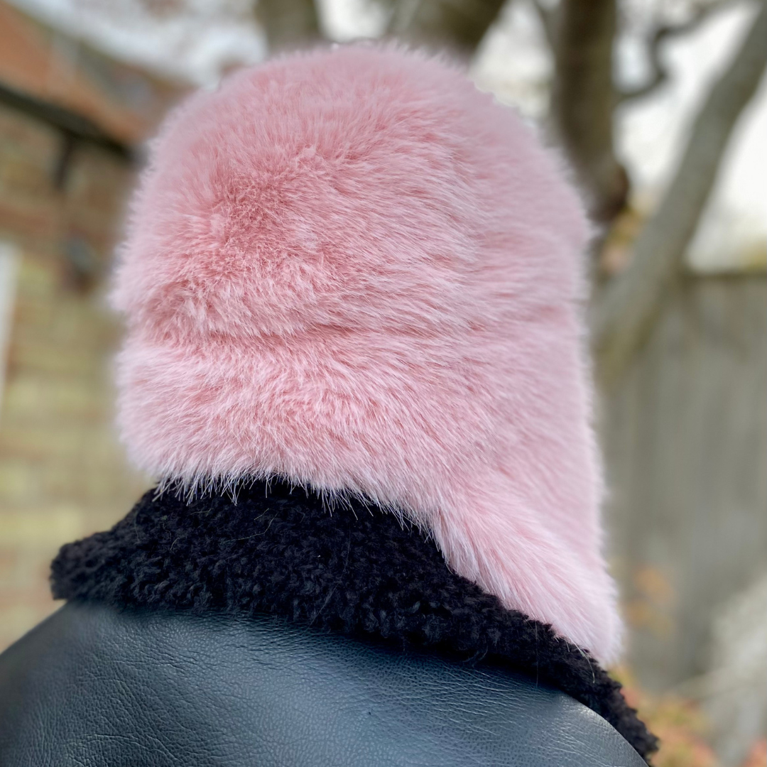 Warm Faux Fur Mink Trapper Hat