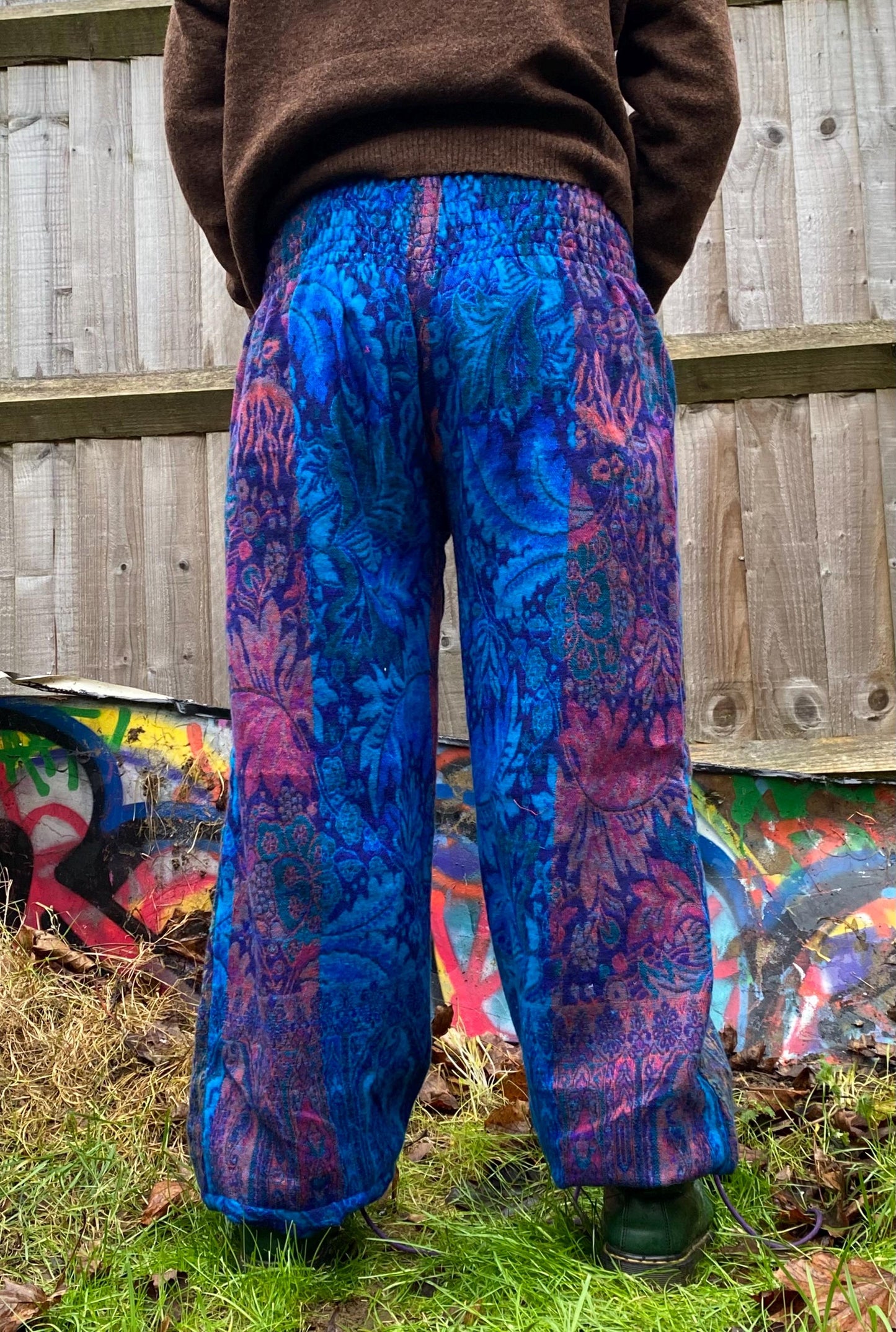 Cosy Warm Winter Blanket Trousers - Hyacinth