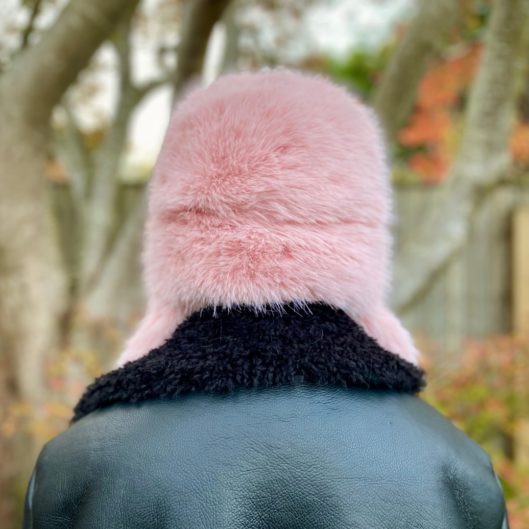 Warm Faux Fur Mink Trapper Hat