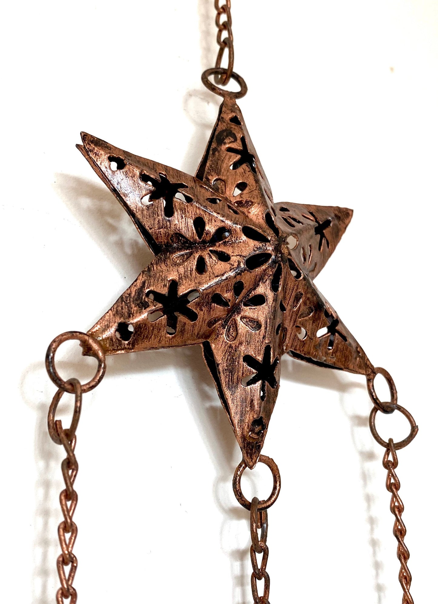 Hanging Brass Star Wind Chime