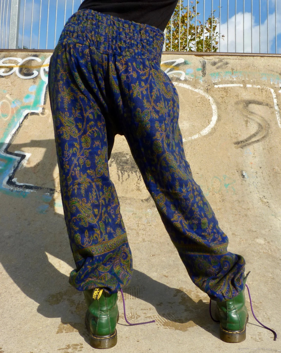 Cosy Warm Winter Blanket Trousers - Spruce