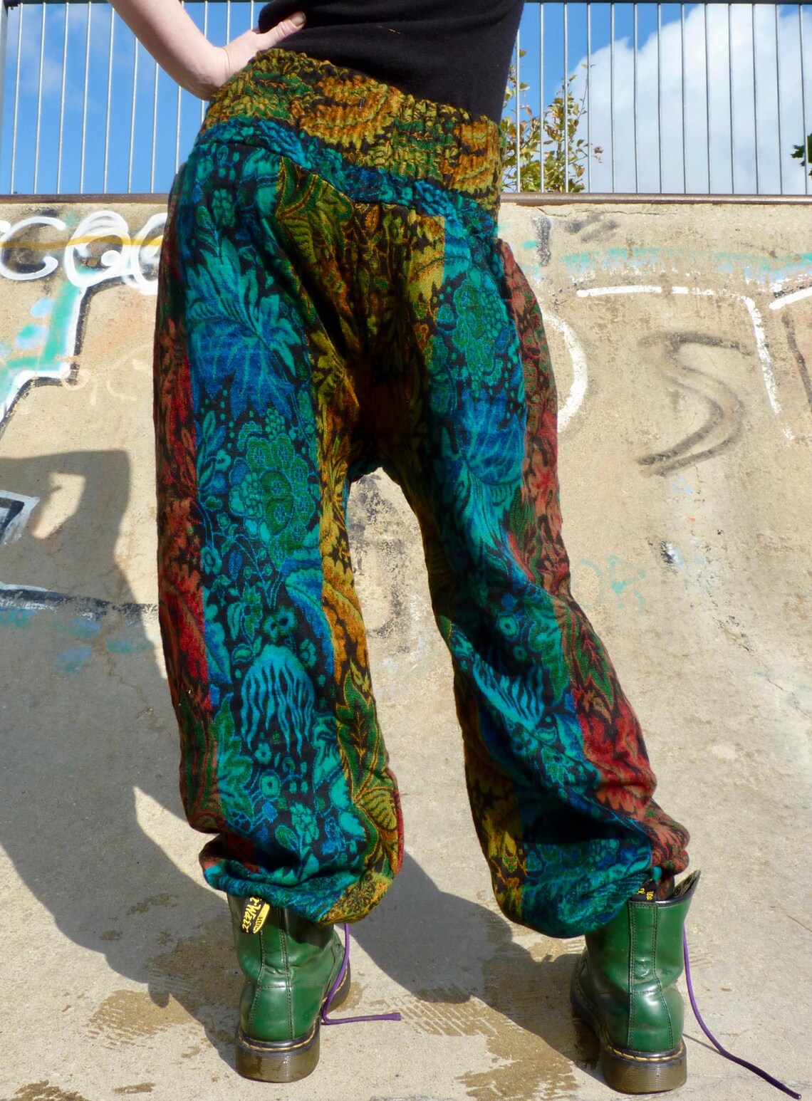 Cosy Warm Winter Blanket Trousers - Evergreen