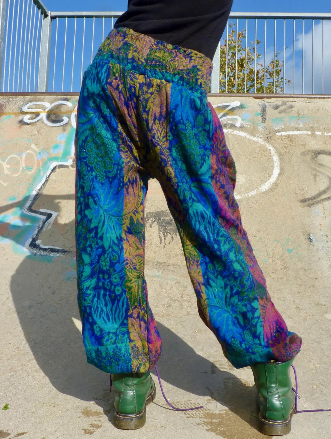 Cosy Warm Winter Blanket Trousers - Crocus