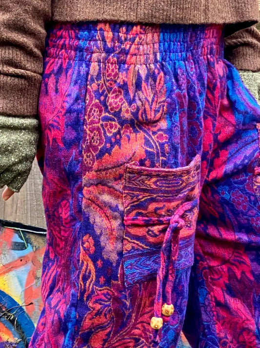 Cosy Warm Winter Blanket Trousers - Evensong