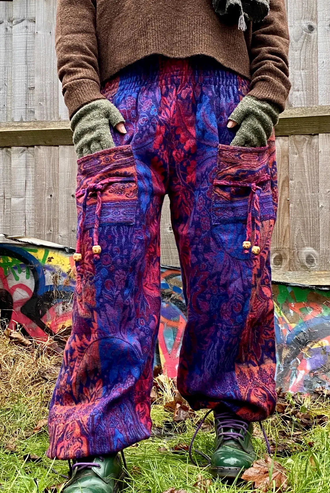 Cosy Warm Winter Blanket Trousers - Evensong