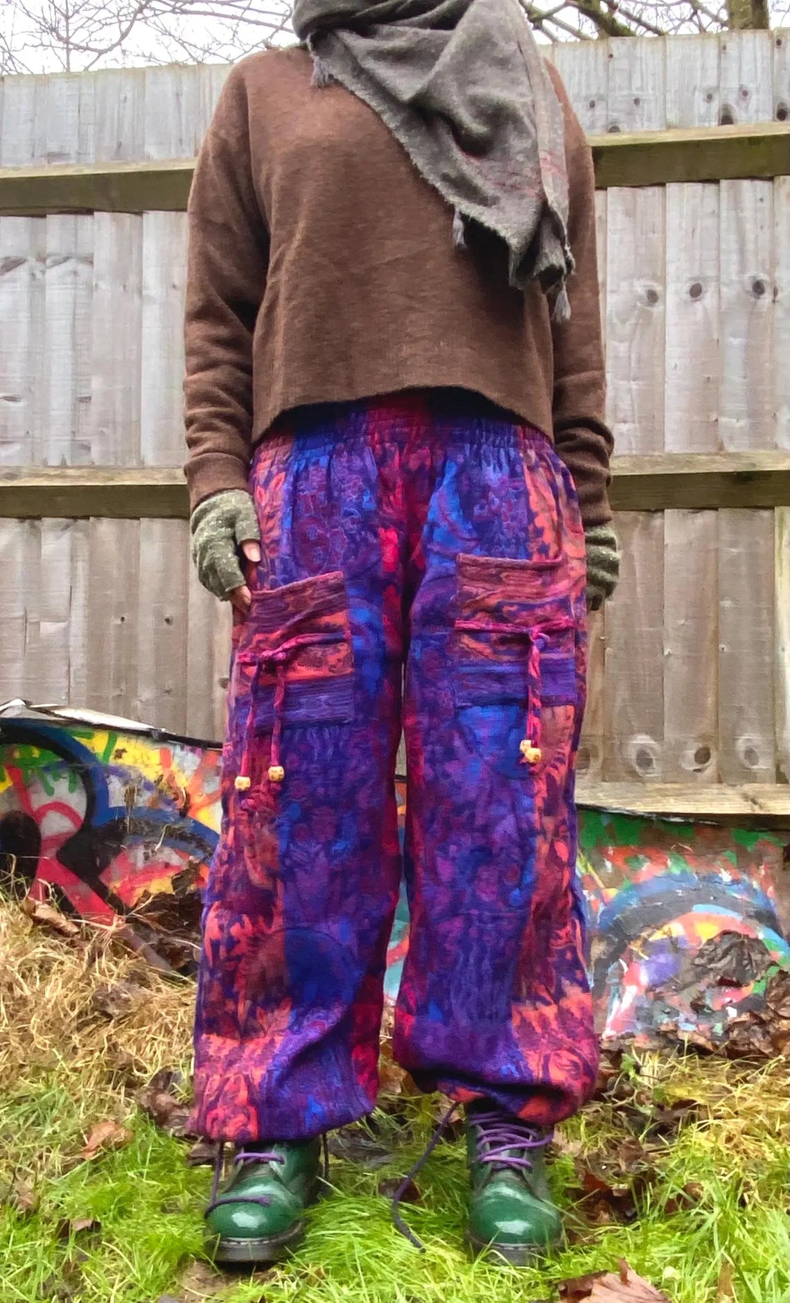 Cosy Warm Winter Blanket Trousers - Evensong