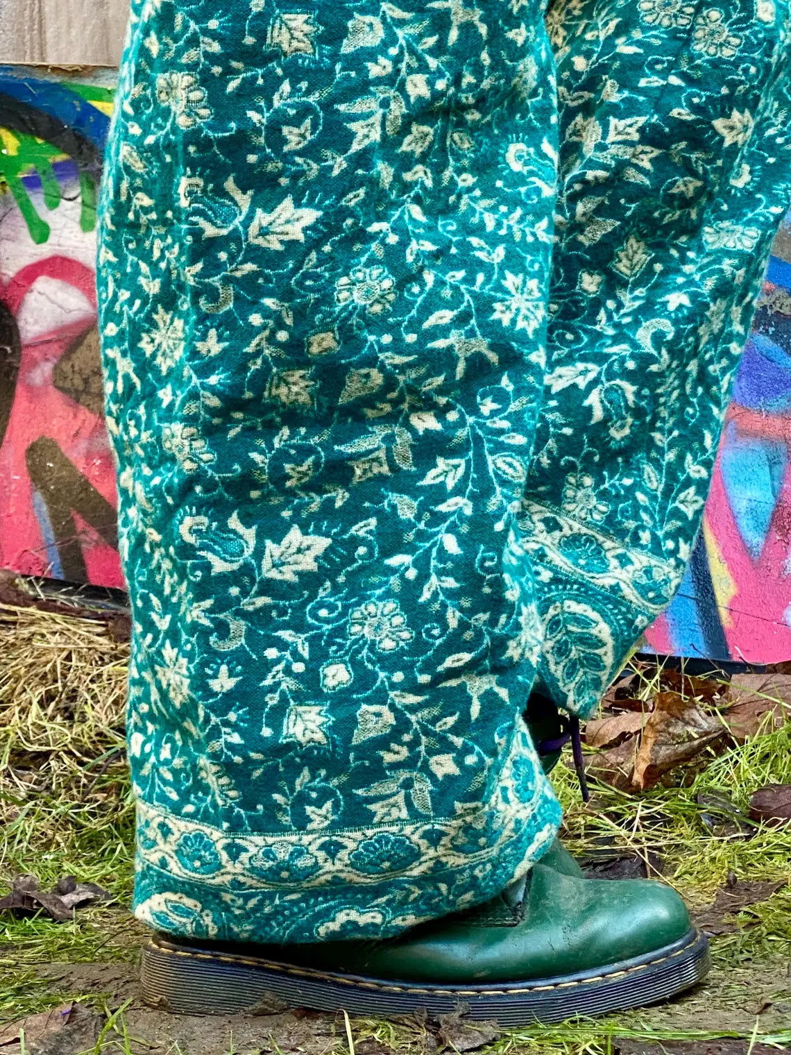 Extra Thick Cosy Warm Winter Blanket Trousers - Teal