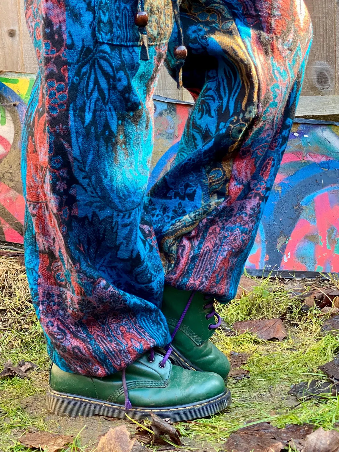 Cosy Warm Winter Blanket Trousers - Cosmos