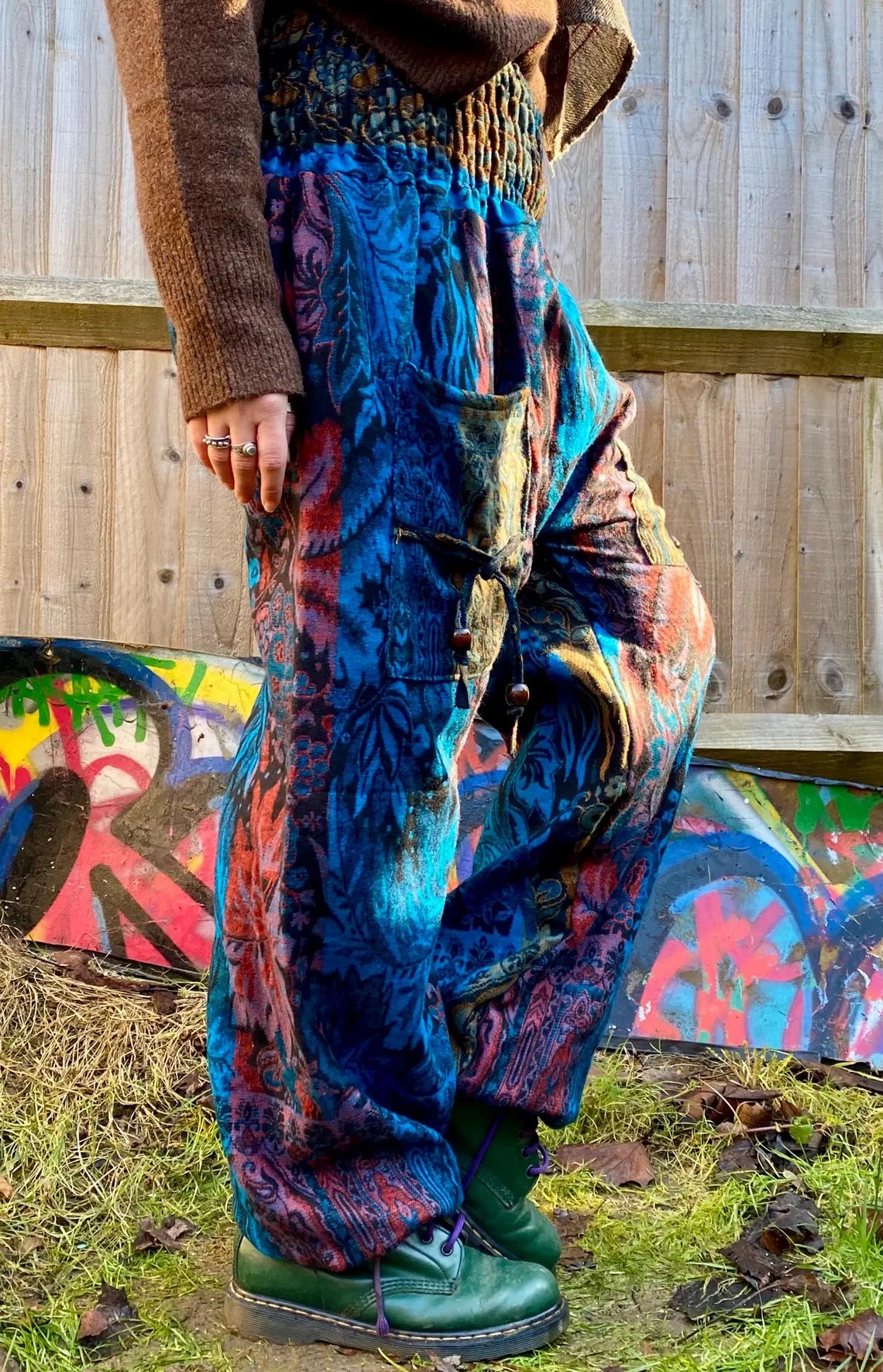 Cosy Warm Winter Blanket Trousers - Cosmos