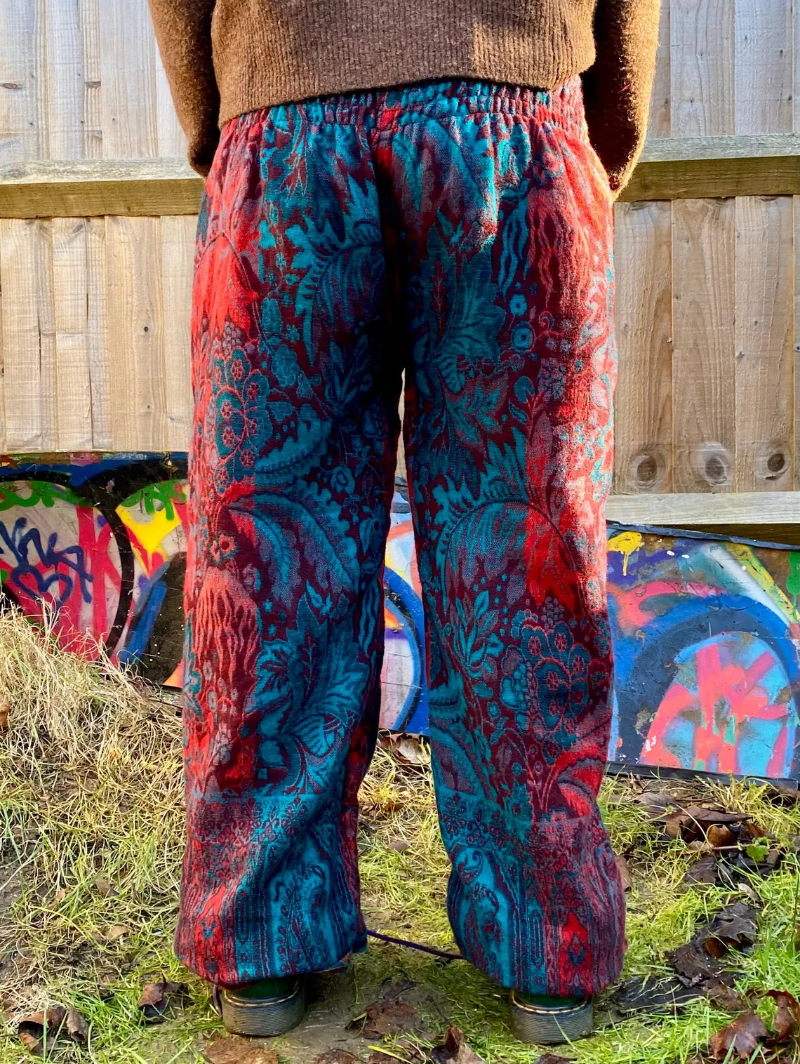 Cosy Warm Winter Blanket Trousers - Conker