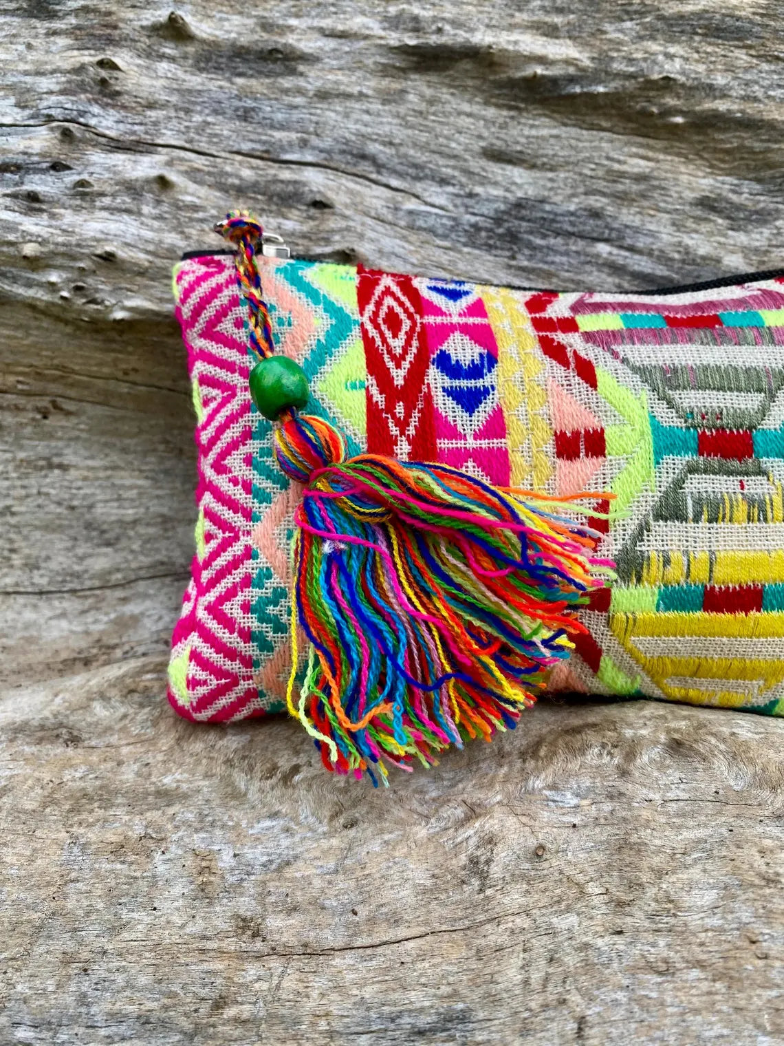 Upcycled Hand-loomed Purse - Sunrise