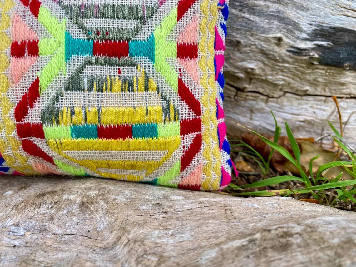 Upcycled Hand-loomed Purse - Sunrise