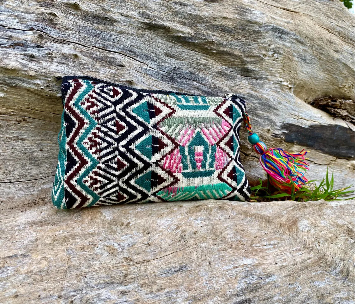 Upcycled Hand-loomed Purse - Dusk