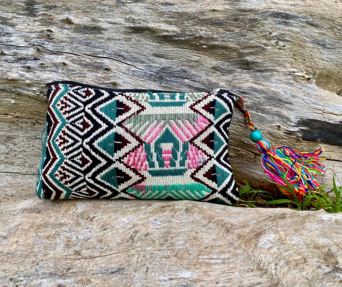 Upcycled Hand-loomed Purse - Dusk