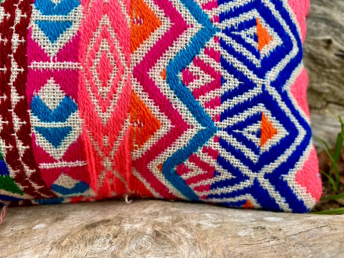 Upcycled Hand-loomed Purse - Sunset