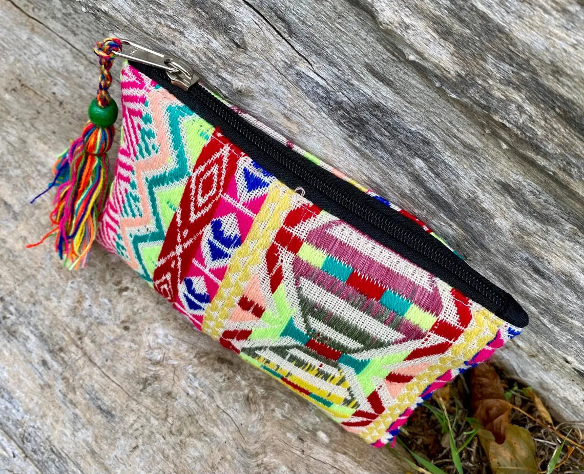 Upcycled Hand-loomed Purse - Sunrise