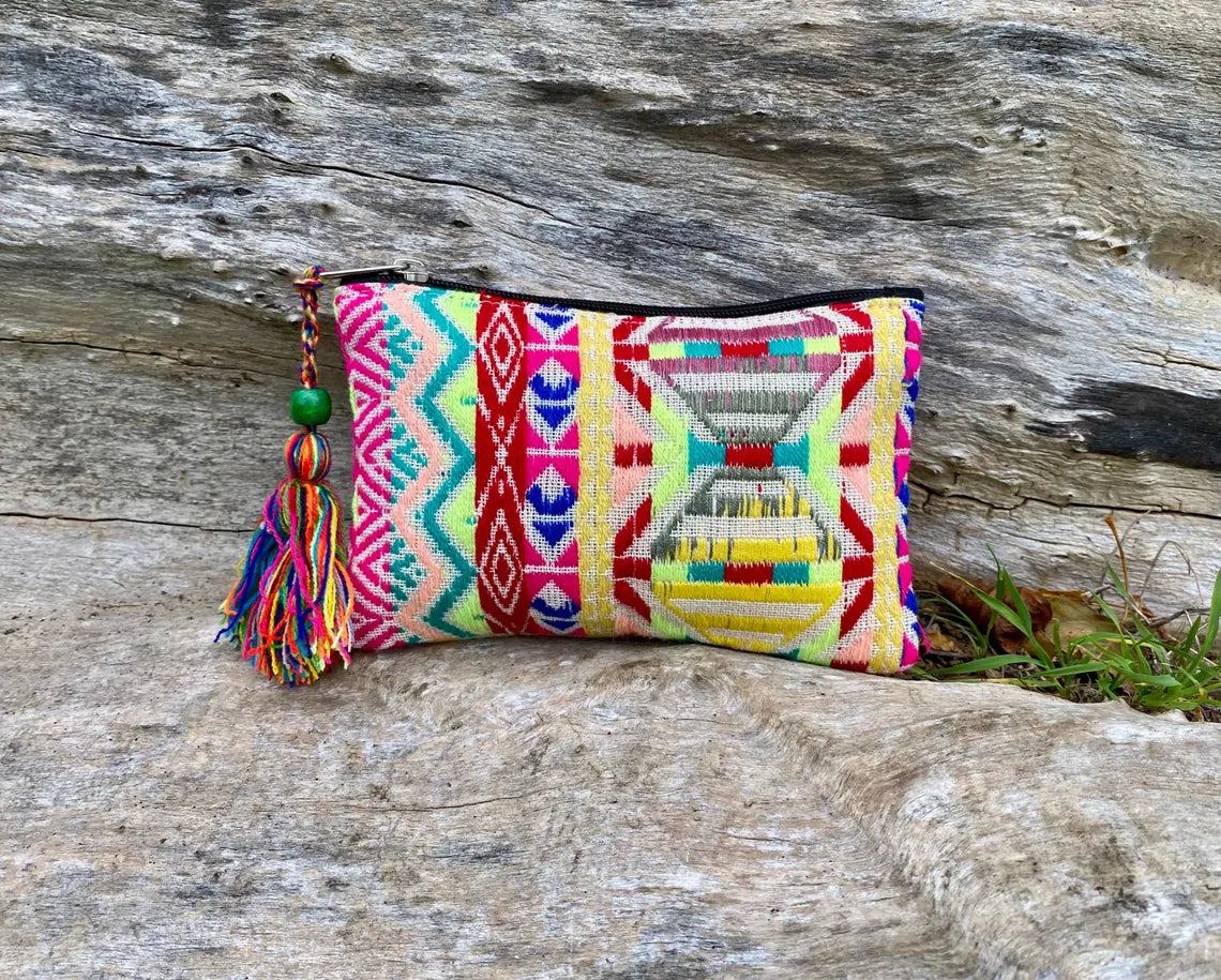 Upcycled Hand-loomed Purse - Sunrise