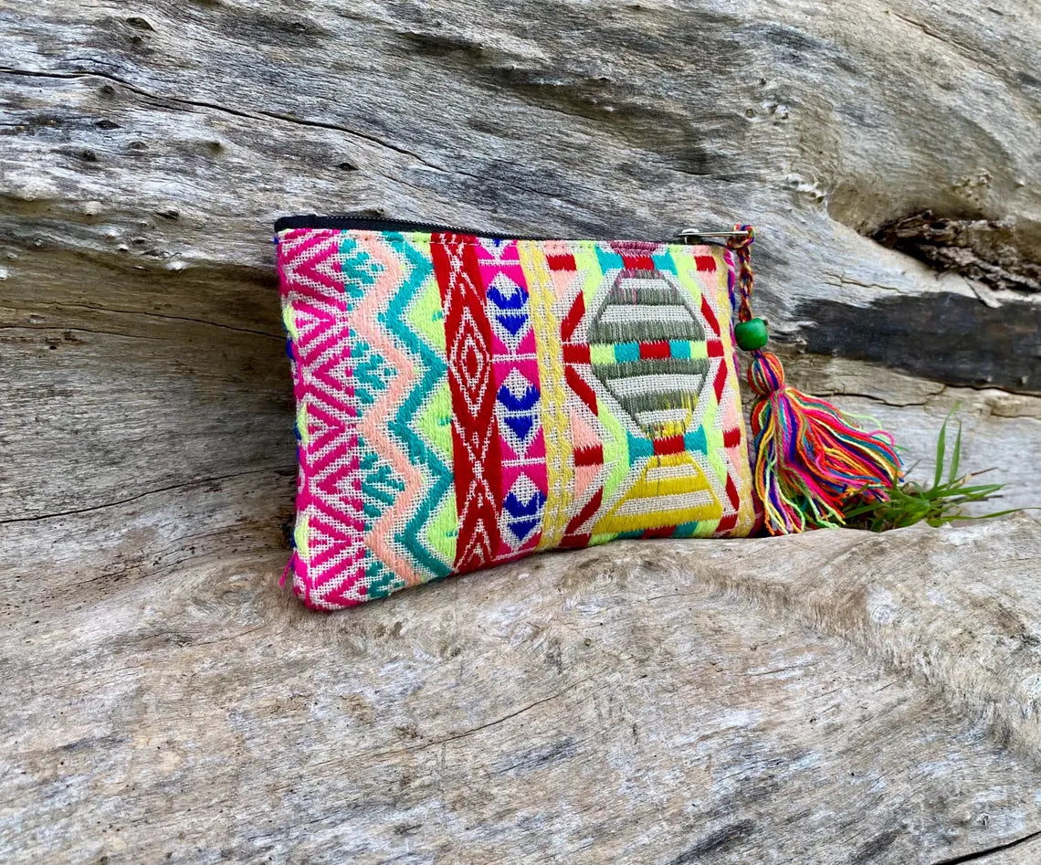 Upcycled Hand-loomed Purse - Sunrise