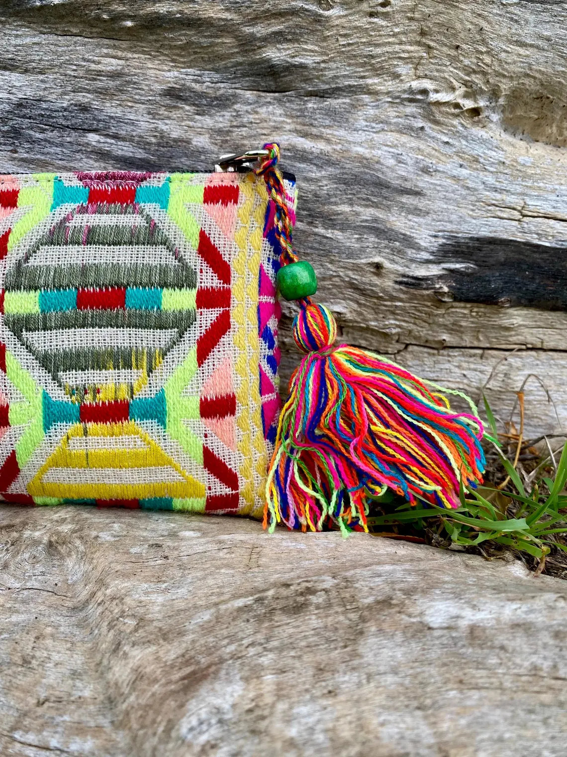 Upcycled Hand-loomed Purse - Sunrise