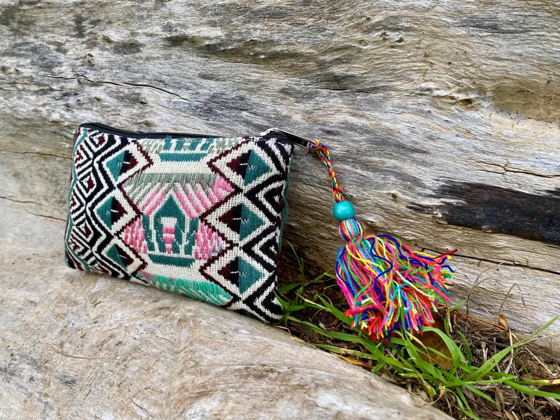 Upcycled Hand-loomed Purse - Dusk