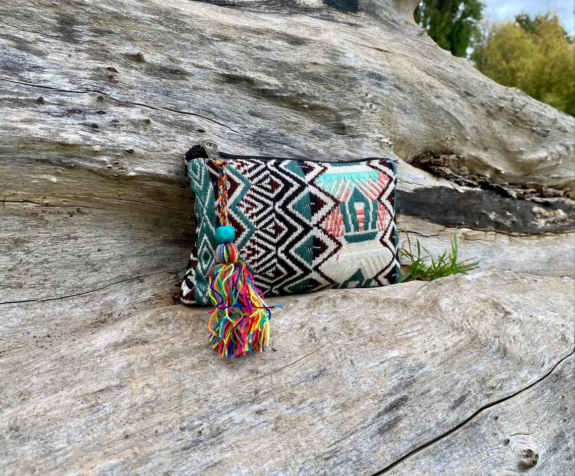 Upcycled Hand-loomed Purse - Dusk