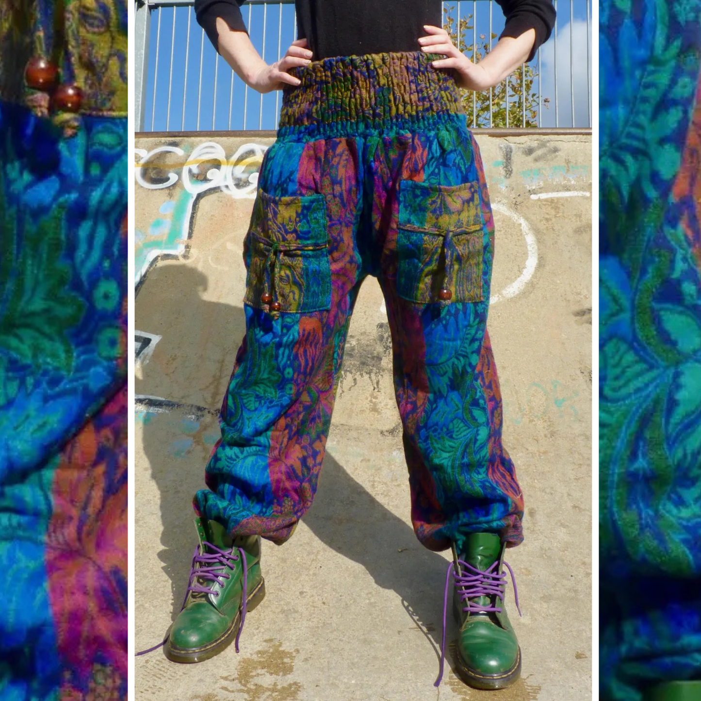 Cosy Warm Winter Blanket Trousers - Crocus